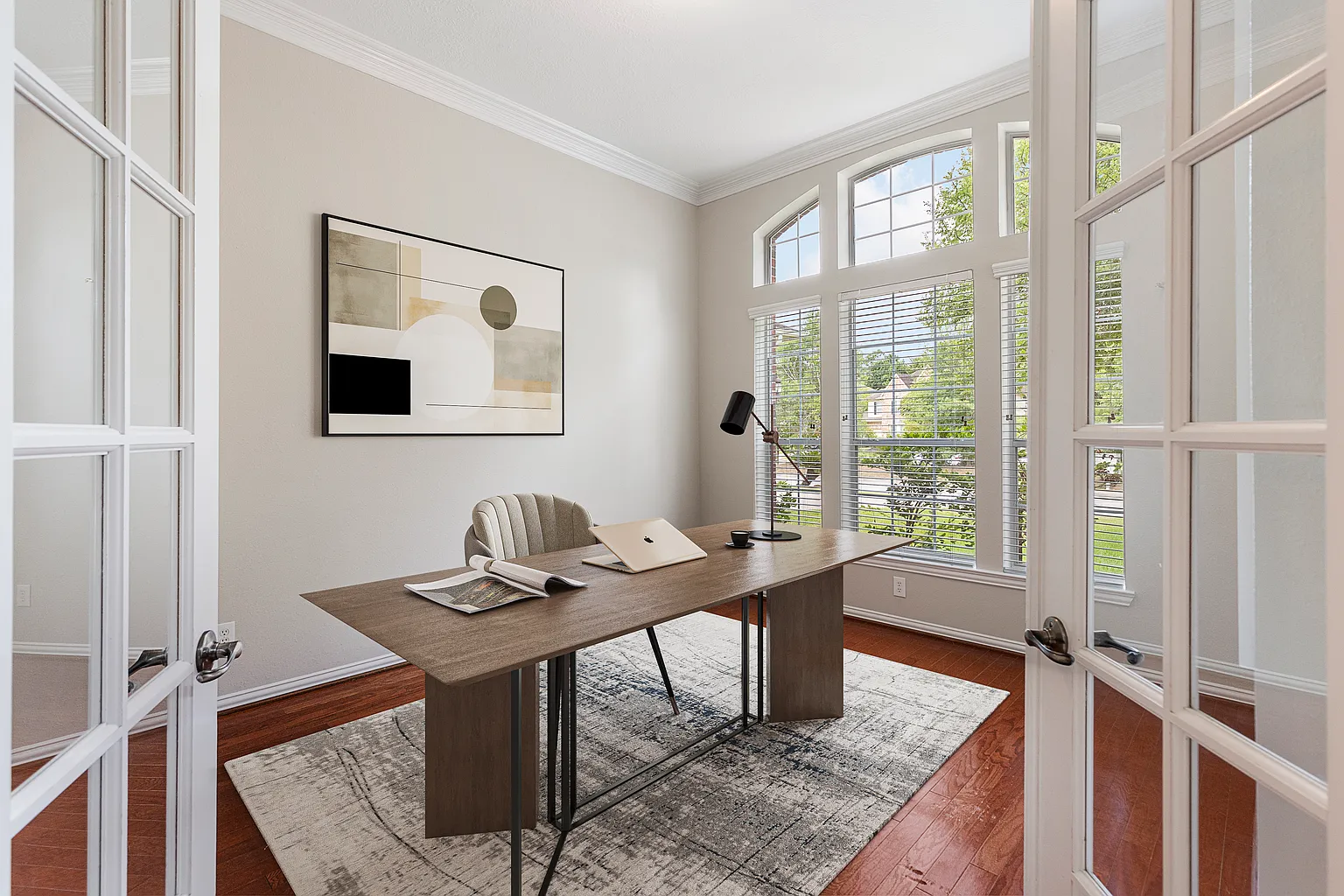 double pane with grids